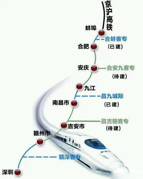 京九高铁安徽最新线路走向揭秘